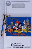 SDR - Mickey and Friends - Official Autograph Book Series - Dangle - Hinged