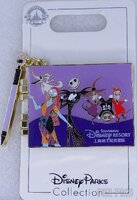 SDR - Nightmare Before Christmas Autograph Book - Dangle - Hinged