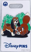 Copper and Tod Playing - The Fox and the Hound