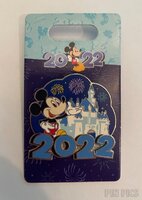 Mickey - Castle and Fireworks - Dated 2022