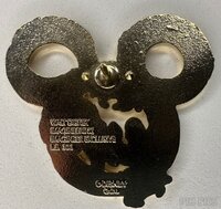 WDI - Mickey Mouse Head Fire Breathing Dragon - Pearlized White