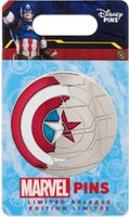 DIS - Captain America - Winter Soldier Vibranium Shield - 3D Sculpted
