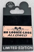 DEC - No Lookie-Loos Allowed Sign