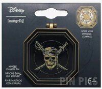 Loungefly - Pirates of the Caribbean Spinning Compass - Hinged - BoxLunch