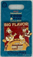 WDW - Donald and Daisy - Big Flavor - EPCOT Food and Wine Festival 2025