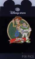 Japan - Woody and Buzz Lightyear - Glitter Ovals - JDS