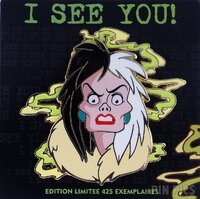 DLP – Cruella - I See You Pin Trading Event - One Hundred and One Dalmatians