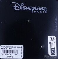 DLP – Cruella - I See You Pin Trading Event - One Hundred and One Dalmatians