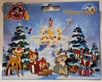 DLP - Chip and Dale - Wearing Santa Hats - Booster - Holiday