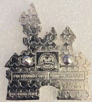 DLR - Sleeping Beauty Castle - Starter Pin - Tiny Kingdom - First Edition Series 1 Map and Pin Set