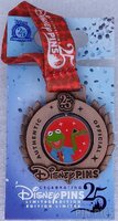 Kermit the Frog - Pin Trading 25th Anniversary Medals - July 2025  - Flipper