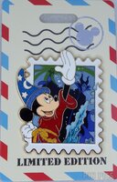 WDI - Sorcerer Mickey and Maleficent - Fantasmic! - Disney Park Stamps Series - Destination D23 2025