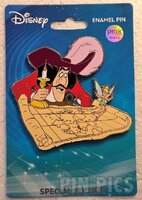 PALM - Captain Hook and Tinker Bell - Treasure Map - Peter Pan - Jumbo