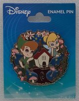 BoxLunch - Chibi Peter Pan and Tinker Bell - Tree House - Stained Glass
