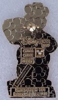 DIS - Fozzie Bear - The Muppets - Disney Pin Trading 25th Anniversary