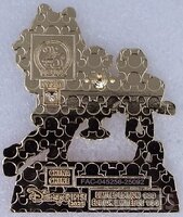 Kermit and Miss Piggy  - Muppets - Disney Pin Trading 25th Anniversary