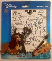 PALM - Lady and the Tramp - Ink and Paint Series - Jumbo
