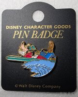 Japan - Goofy Surfing - Disney Character Goods Pin Badge