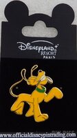 DLP - Pluto holding Reins - Treasure Hunt 2005