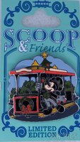 WDW - Mickey on a Trolley Car - Scoop and Friends - Christmas Costume - December 2009