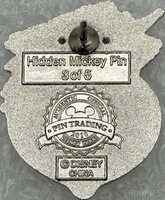 DLR - Donald Duck - Christmas Ornament - Hidden Mickey 2009 - 2010