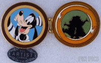 DCL - Chip and Dale with Goofy - Artist Choice - December 2001 - Hinged