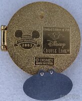 DCL - Chip and Dale with Goofy - Artist Choice - December 2001 - Hinged