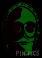 PALM - C3PO - Halloween - Star Wars - Glow in the Dark