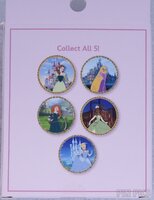 GoPinPro - Belle - Princess Mystery Set - Wave 1 - Disney Homes Series - Jumbo