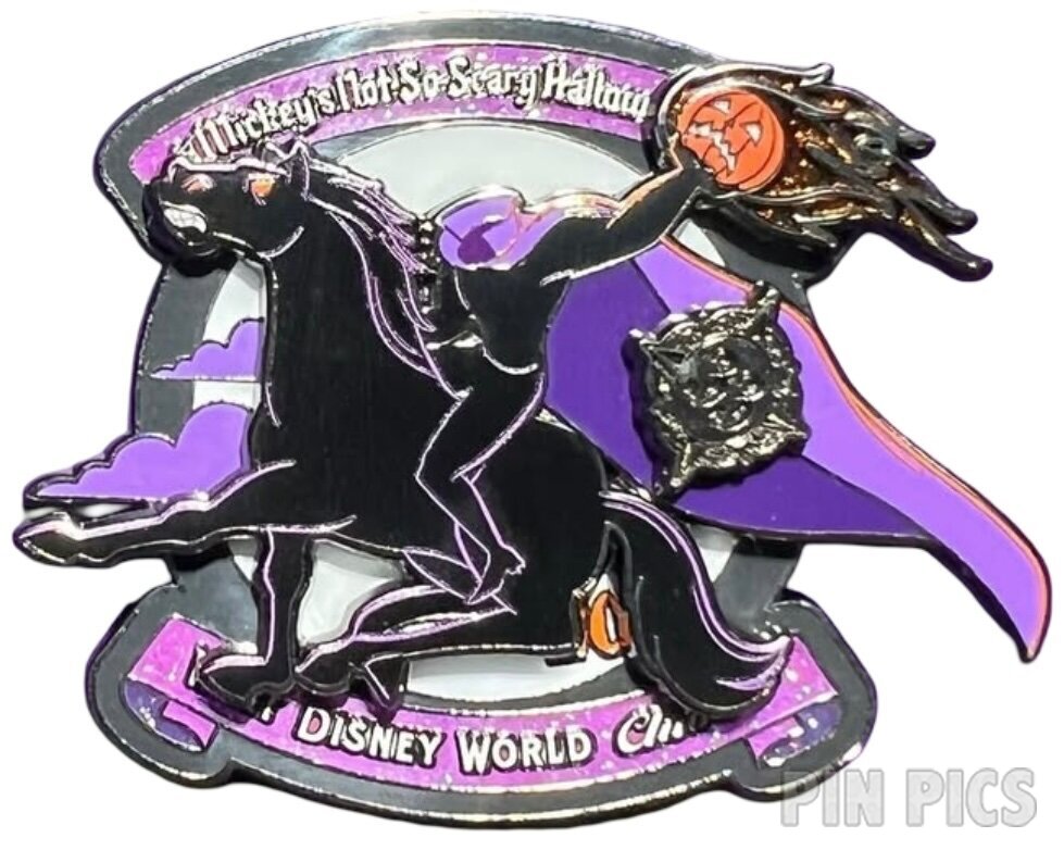3153.海外ディズニーワールドピン ハロウィン 首なし騎士 NOT SO 01 PP177451 - WDW - Club 33 - Headless Horseman - Mickey's Not So