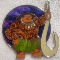 GoPinPro - Maui - Moana 2 Set - Glows in the Dark