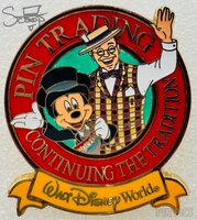 WDW - Scoop Sanderson, Mayor Mickey - Continuing The Tradition - Large Version