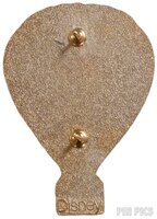 Mickey Hot Air Balloon - Patriotic - Light Pink