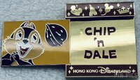HKDL - Chip and Dale - Flipping Slide Collection
