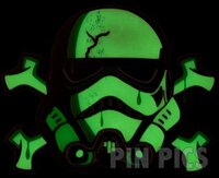 PALM - Storm Trooper - Halloween - Star Wars - Glow in the Dark
