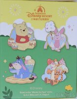 SDR - Unopened Box - Winnie the Pooh and Friends Treats Set - Pin Trading Carnival 2024