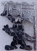 Oswald the Lucky Rabbit with American Flag