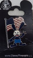 Oswald the Lucky Rabbit with American Flag