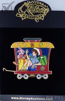 DA - Christopher Robin, Piglet - Winnie the Pooh and Gang - Happy Holidays Train