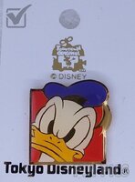 Japan - Donald Duck - Angry - Square - TDL