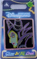 HKDL - Maleficent - Sleeping Beauty - Glow In The Dark Neon Signs