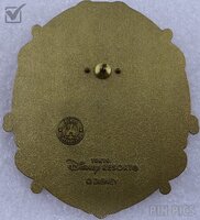 Japan - Maleficent and Diablo - Brass Framed Villain Portrait - Sleeping Beauty - Halloween - TDR