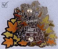 DSSH - Perla Mouse - Jumping in Fall Leaves - Cinderella