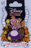 DSSH - Perla Mouse - Jumping in Fall Leaves - Cinderella