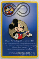 WDW - Mickey Mouse - Pin Trading Easy As 1-2-3! PTP