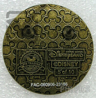 HKDL - World of Frozen - Hong Kong Disneyland - Round Logo Sign - Mystery Box