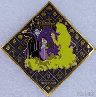 DLP - Aurora and Maleficent - Villains and Silhouettes in Flames Monthly Series - Sleeping Beauty
