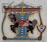 DLR - Disneyland Railroad - Charming Carousels Series - March - Flipper