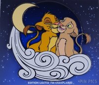 DLP - Simba and Nala - Moon Series - Jumbo - Lion King