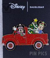 BaubleBar - Minnie and Mickey - Red Truck - Christmas Holiday 2024 - Jumbo